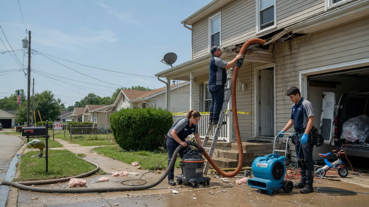 Water Damage Restoration in West Unity, OH near me